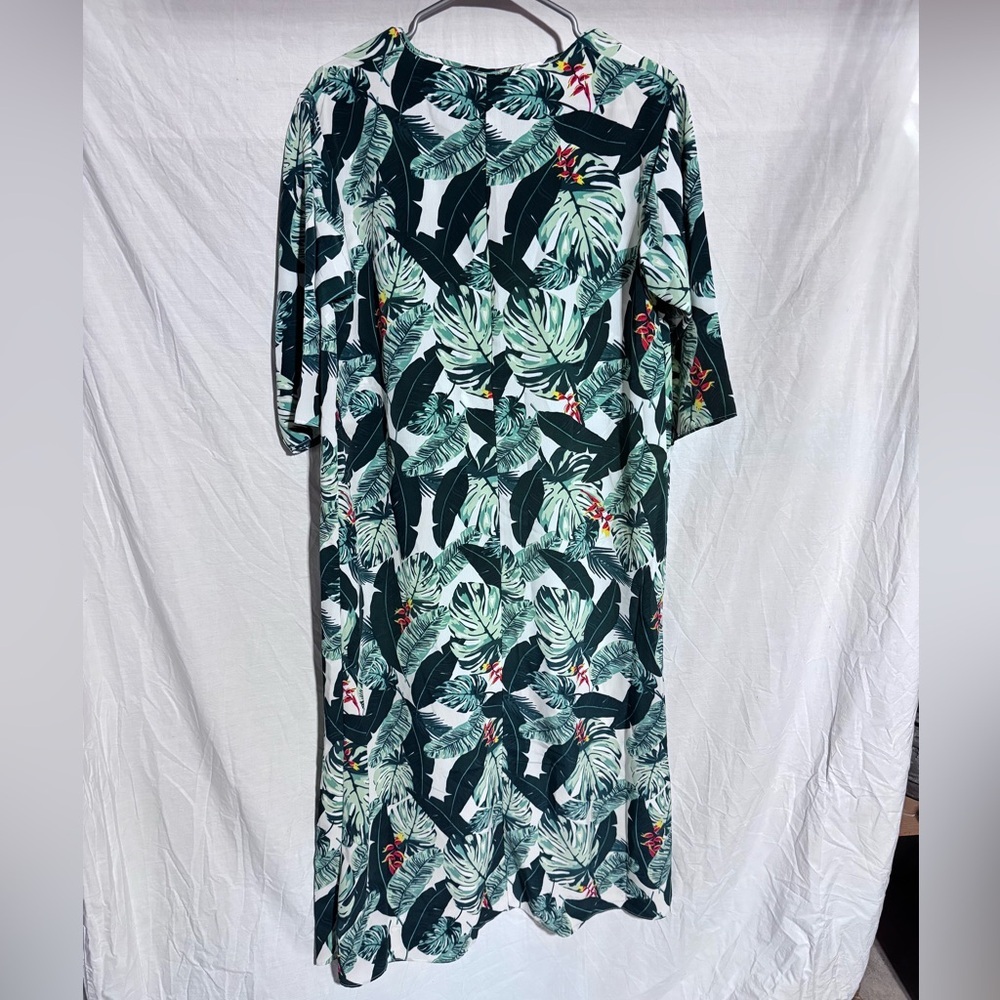 NWT Rachel Zoe tropical print long swim cover Size OS One Size - Picture 6 of 6